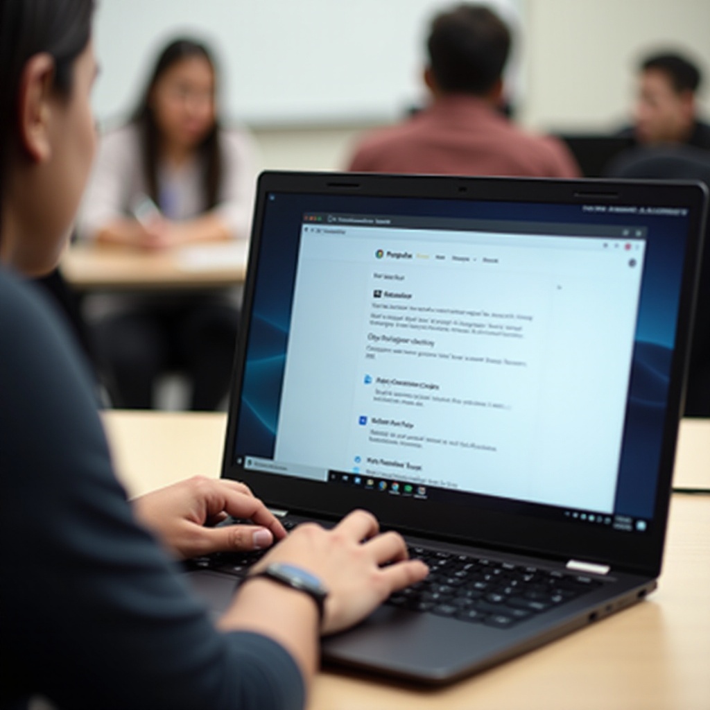 wie vergrößere ich die Startseite meines Chromebooks