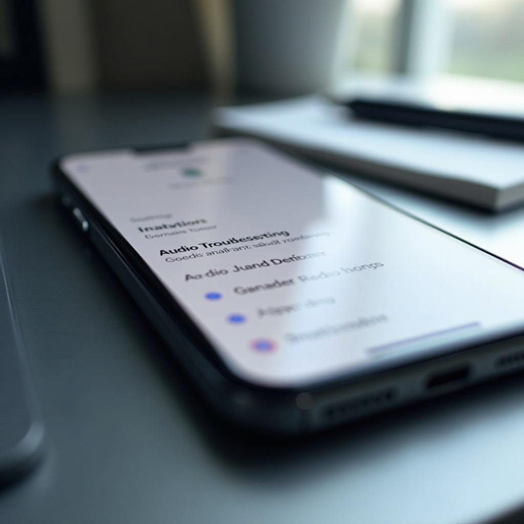 no se puede escuchar en el iPhone a menos que esté en altavoz