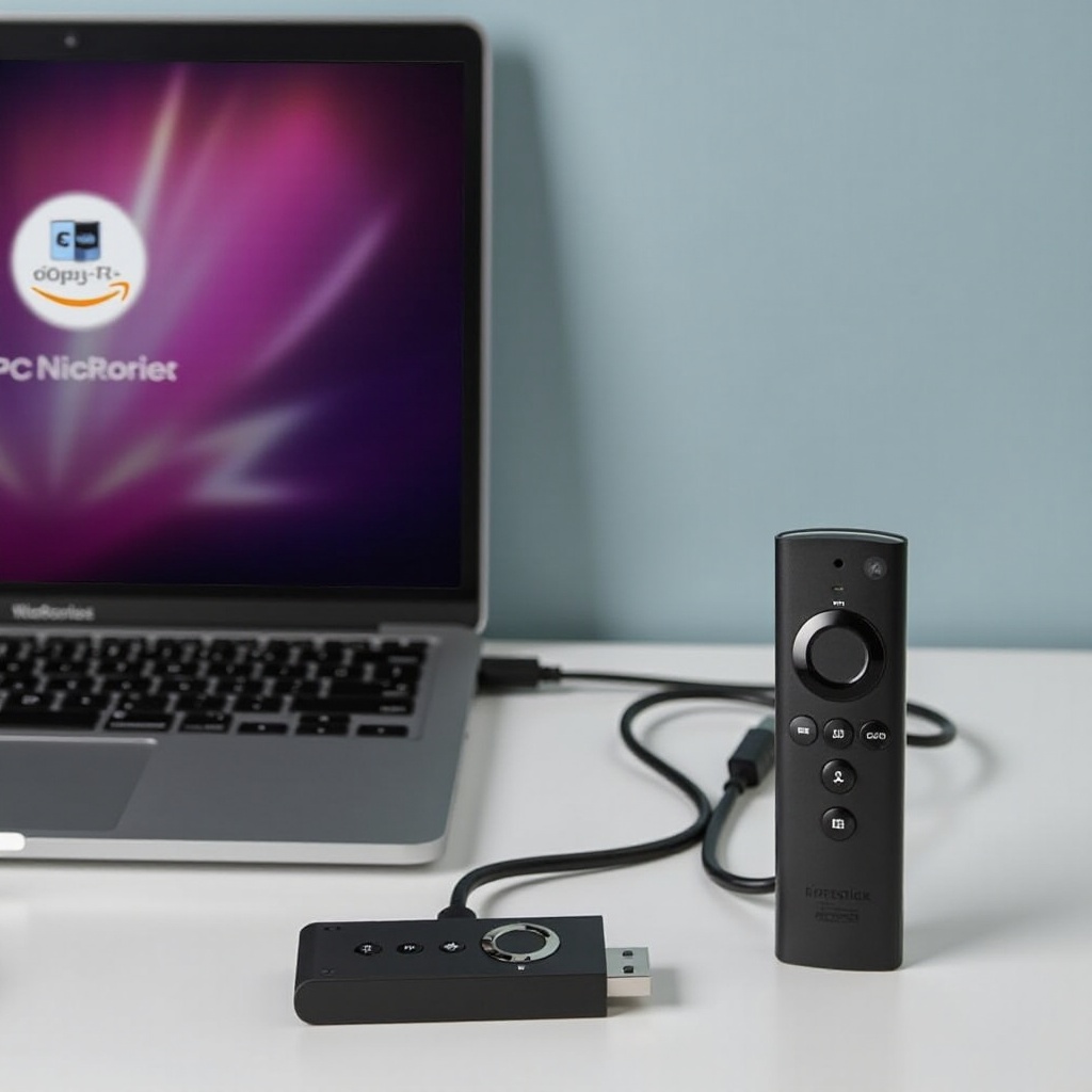 how to add firestick to my laptop and play