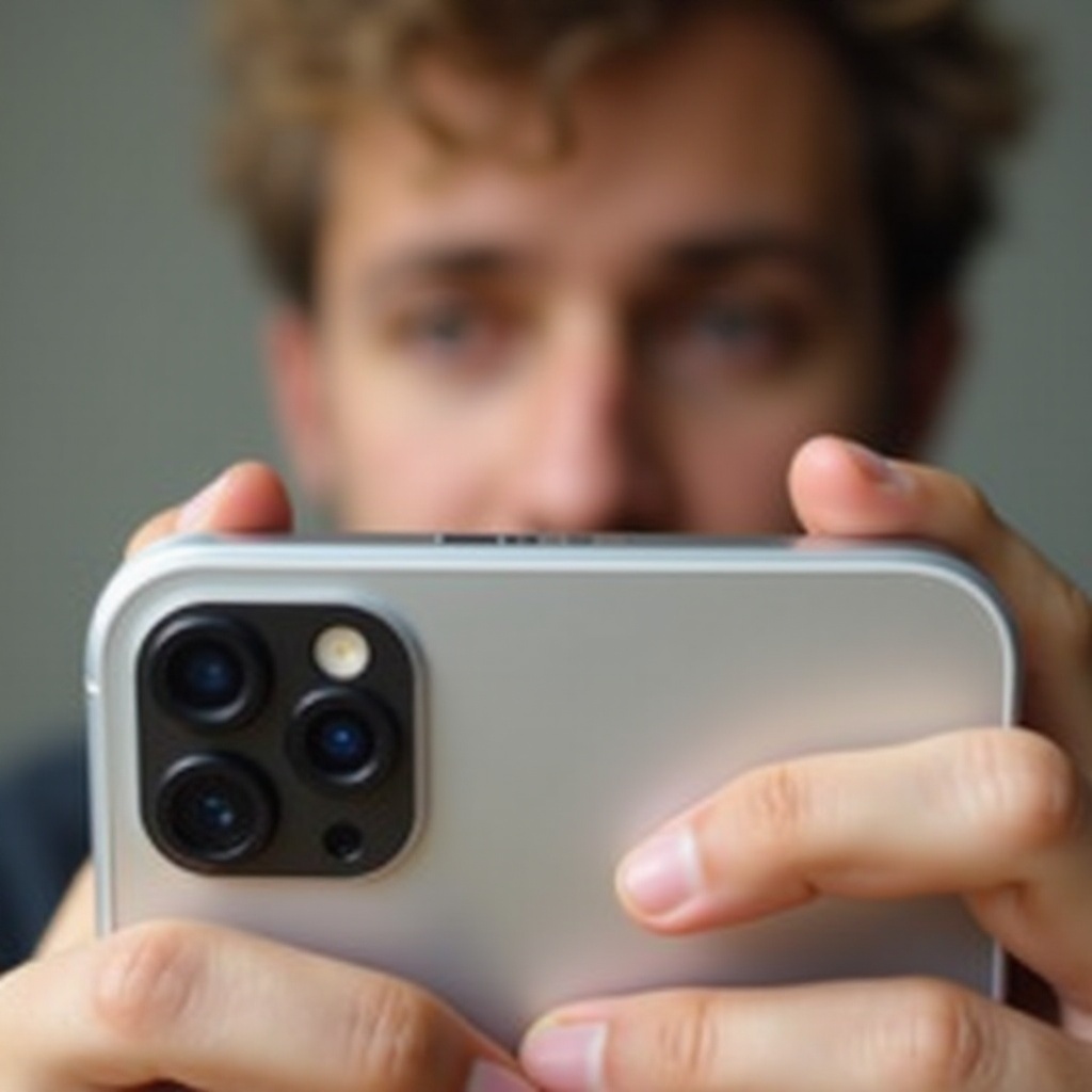 la cámara frontal del iphone no funciona