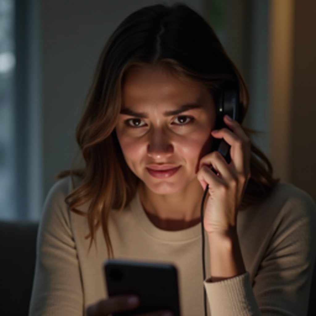 kan niet horen op de iPhone, tenzij op de luidspreker