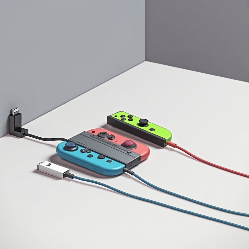 kuinka ladata joyconit ilman kytkintä