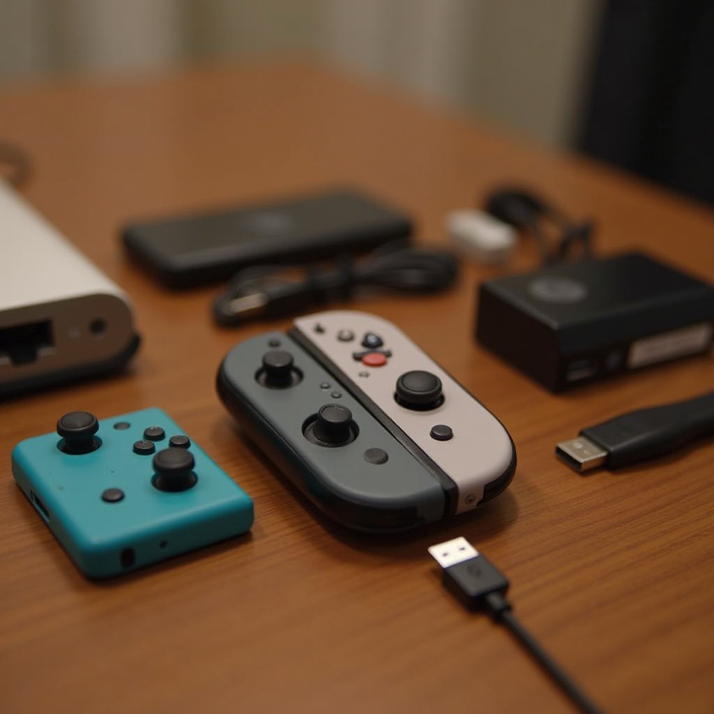 come caricare i joycon senza switch