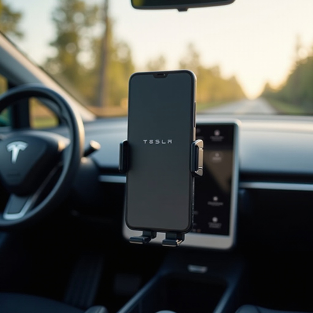 mejor soporte para teléfono para Tesla Model 3 Highland