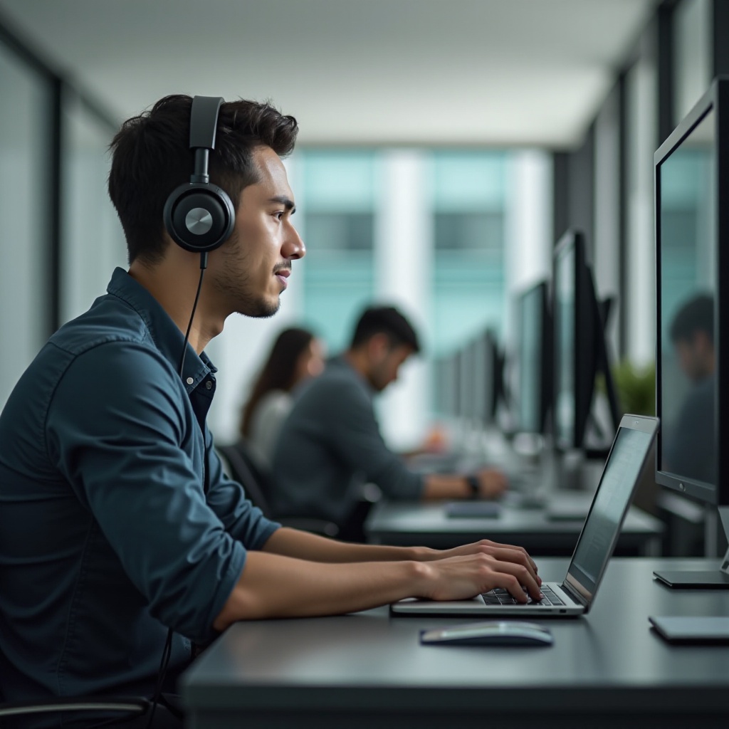 puedes usar auriculares con cancelación de ruido en el centro de pruebas GMAT