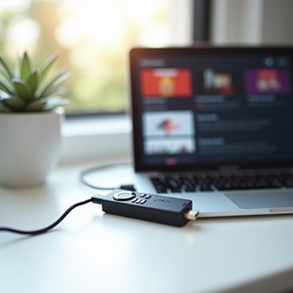 cómo agregar firestick a mi computadora portátil y jugar