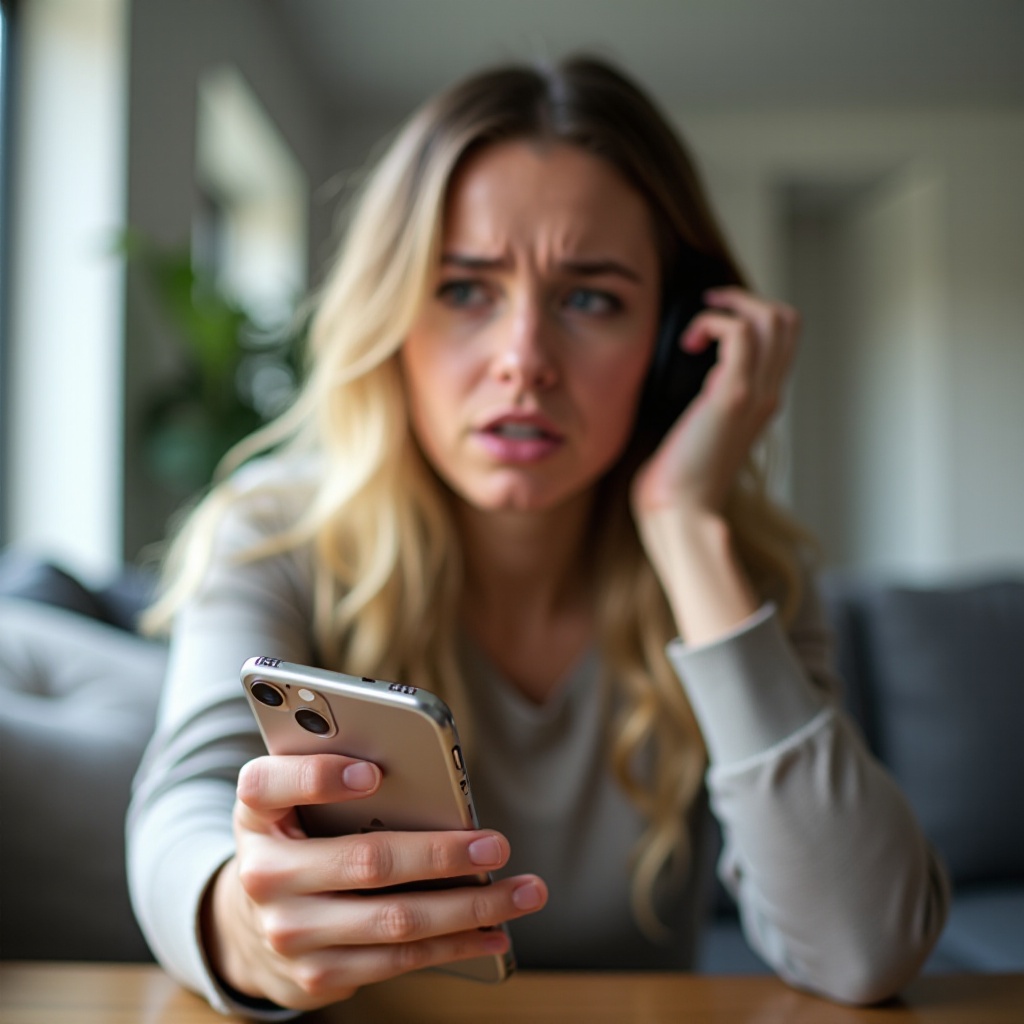 não se pode ouvir no iPhone, exceto no alto-falante