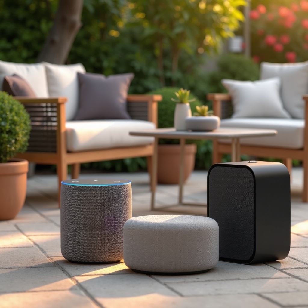 enceintes extérieures compatibles avec Alexa