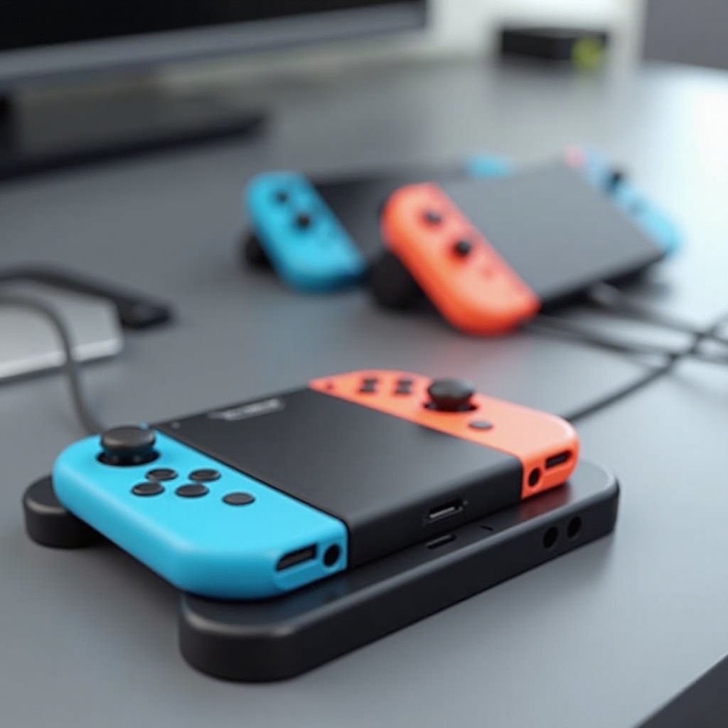 how to charge joycons without switch