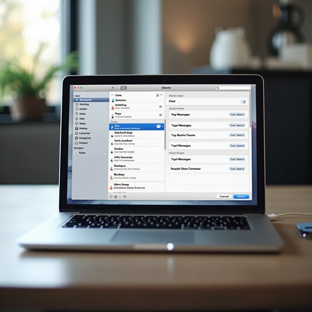 hoe kan ik geblokkeerde berichten op macbook zien