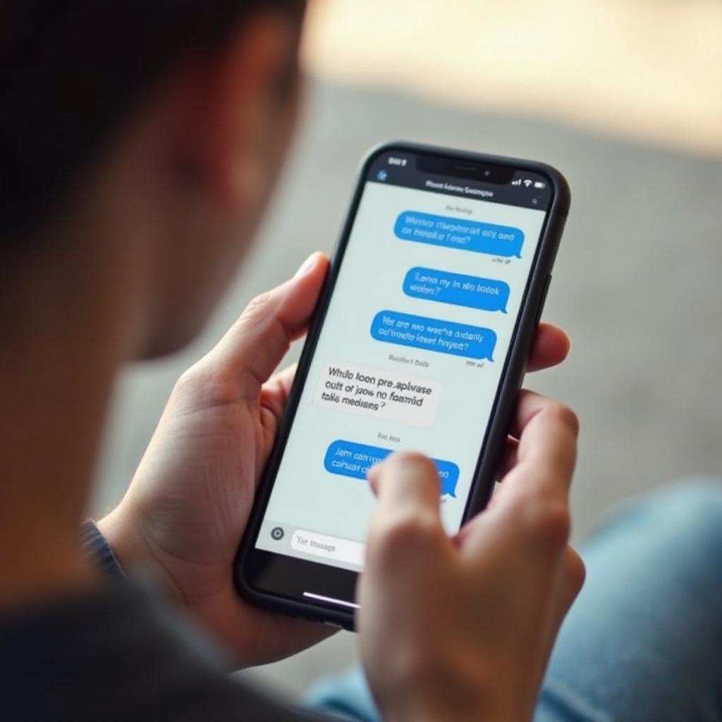comment renvoyer un message texte sur iPhone