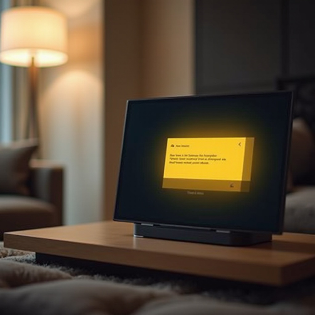 kaiku näytä keltainen palkki