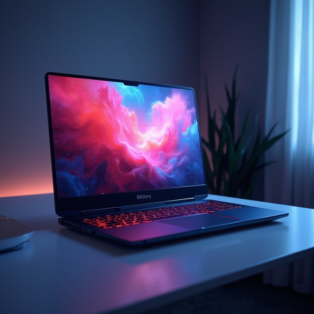ordinateur portable de jeu avec écran OLED