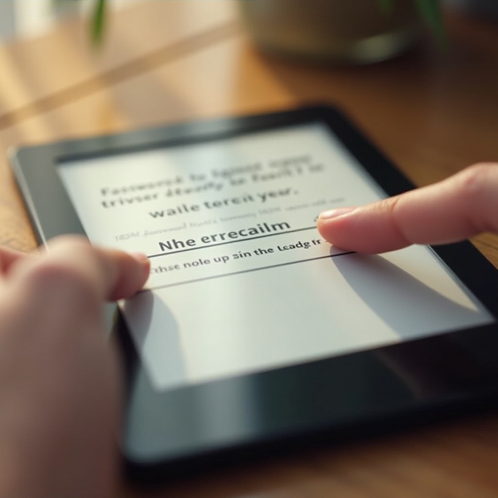 código de acceso Kindle olvidado