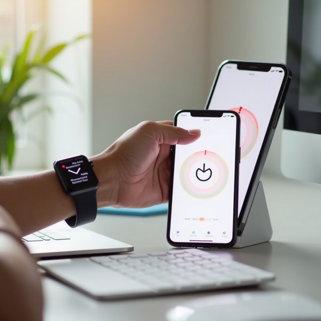 como reaparelhar o Apple Watch após redefinir o telefone