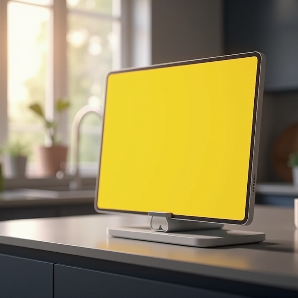 eco mostrar barra amarilla