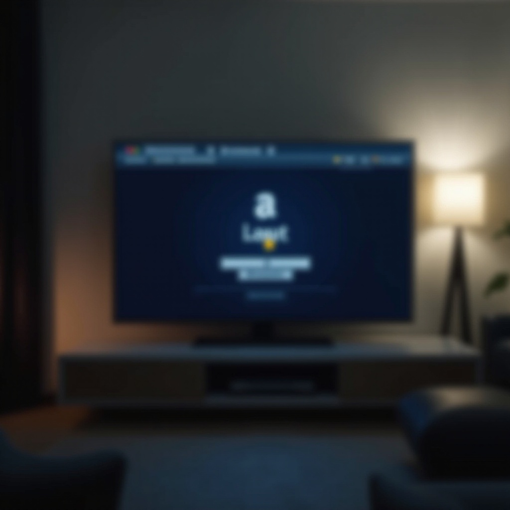 wie melde ich mich bei Amazon auf meinem Fernseher ab