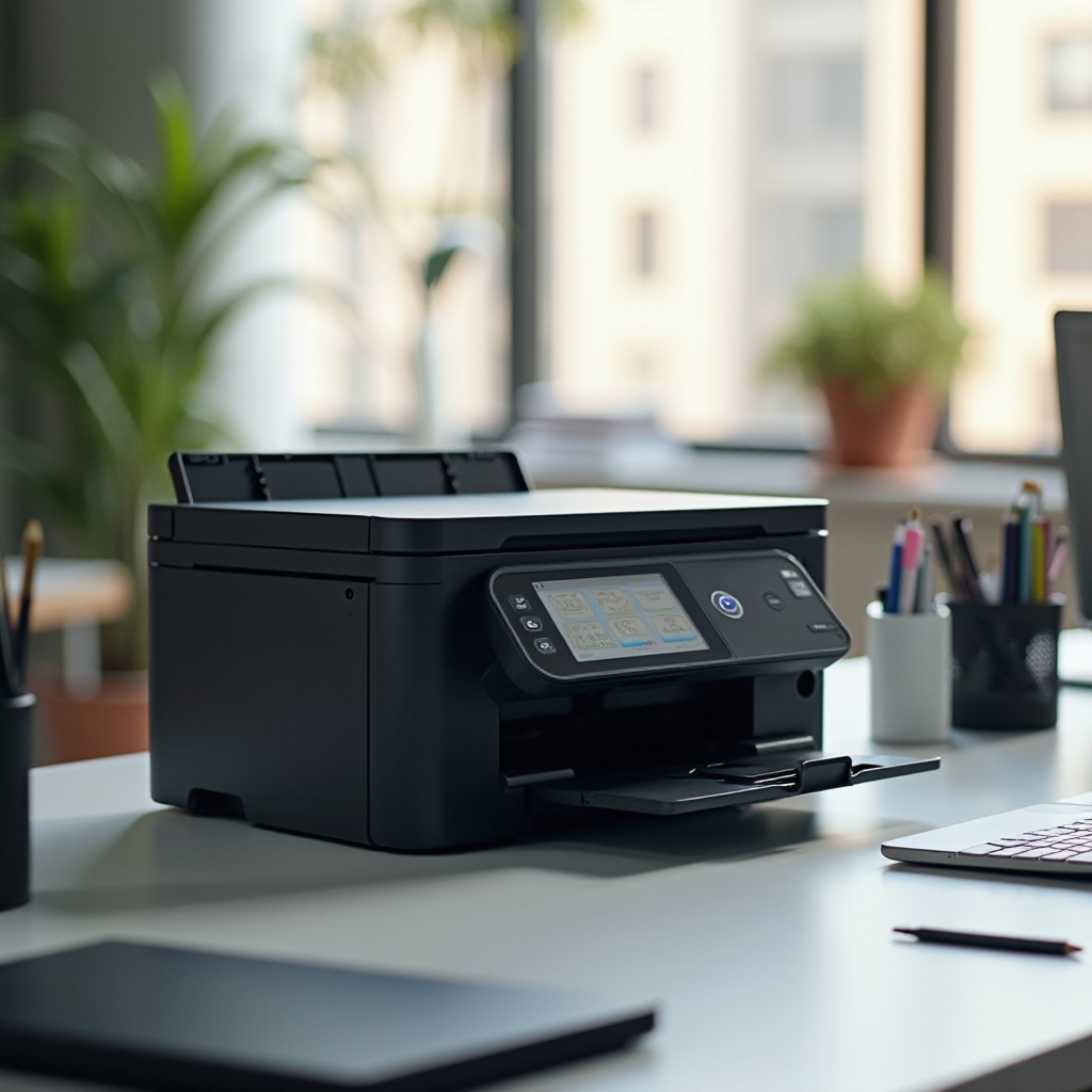 how to turn on brother printer