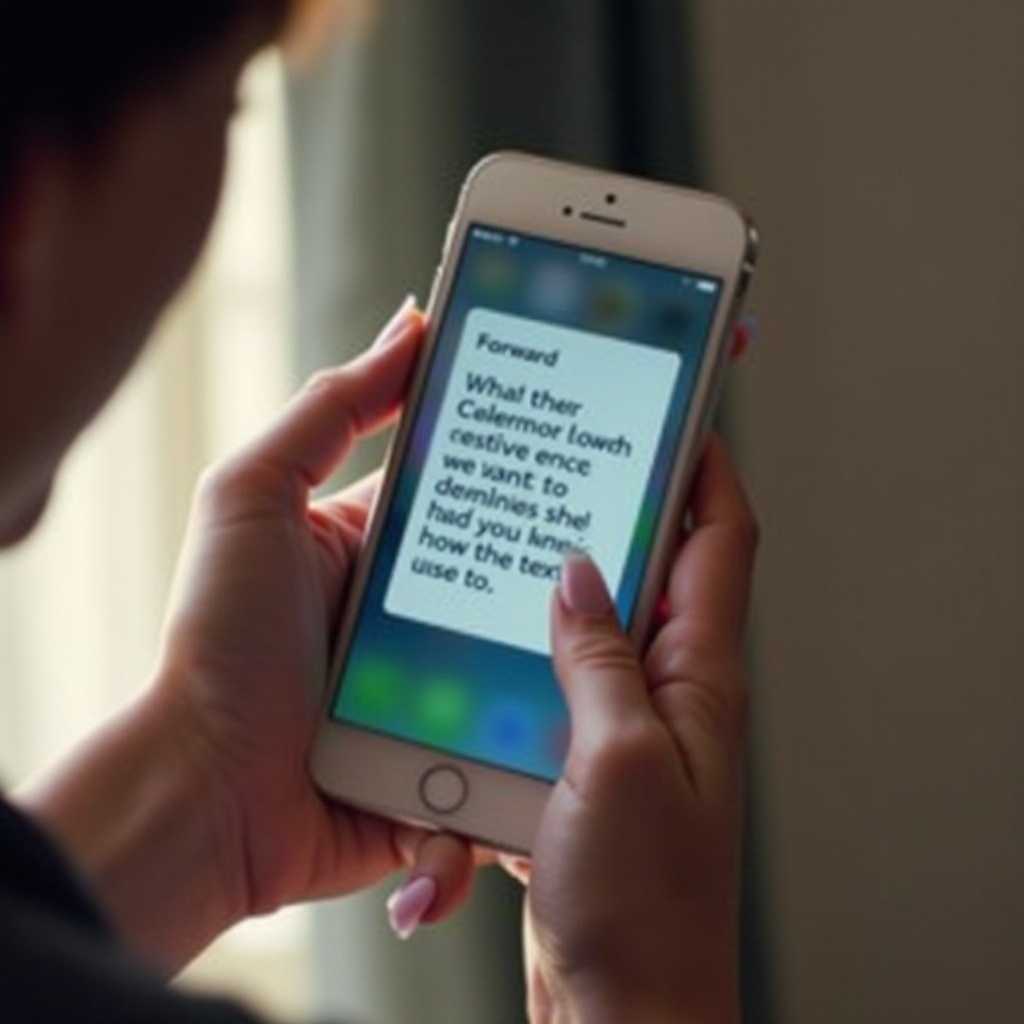 come reinviare un messaggio di testo su iPhone