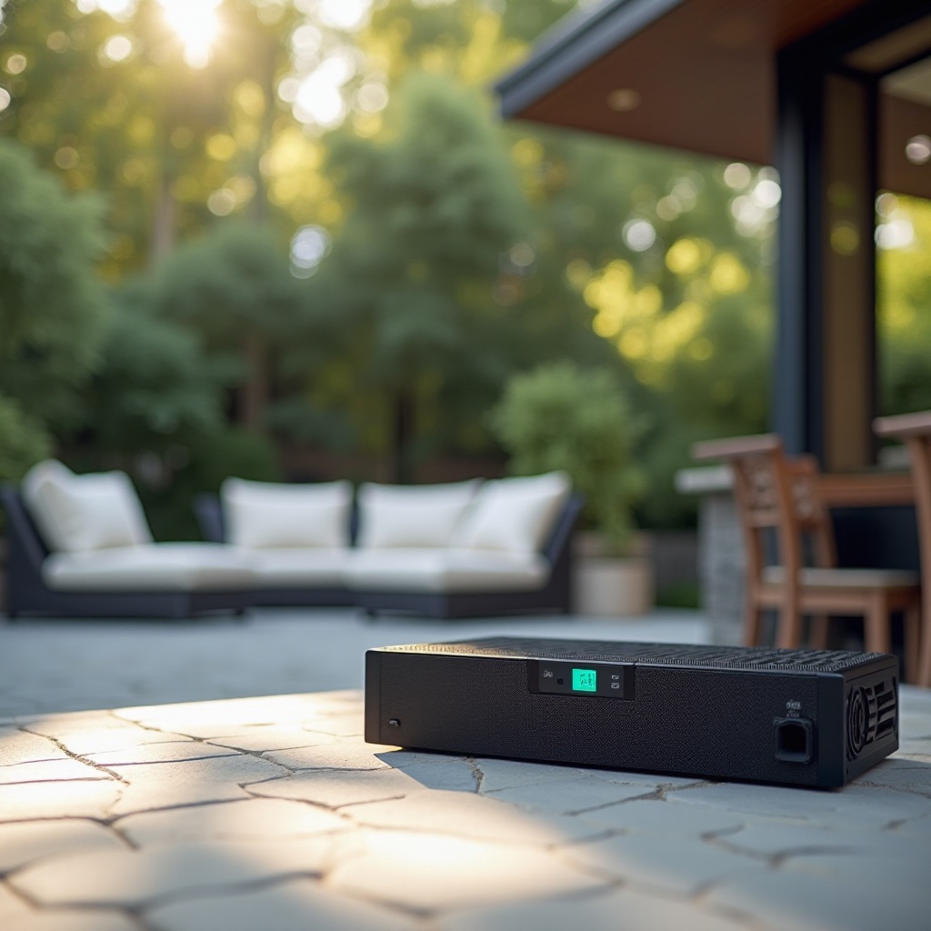 amplificatore bluetooth per altoparlanti da esterno
