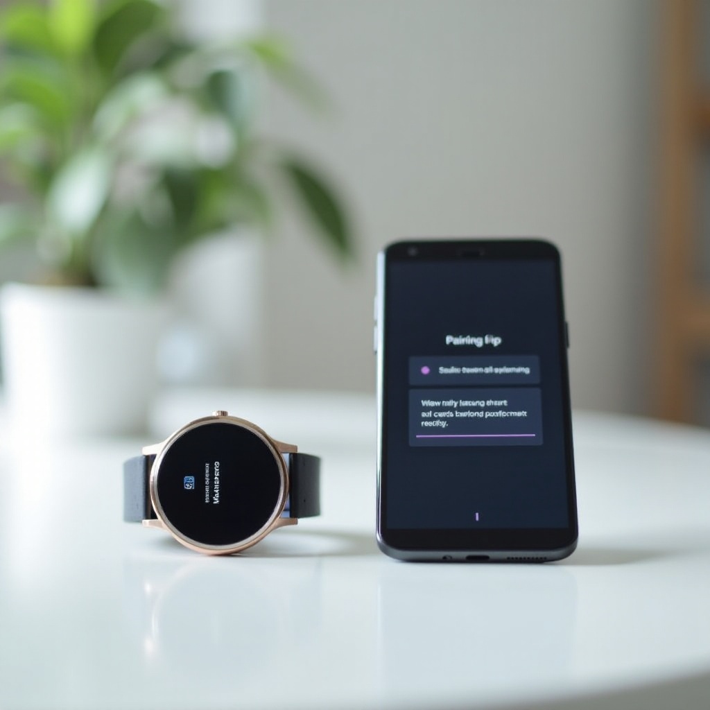how to connect a samsung smart watch with phone