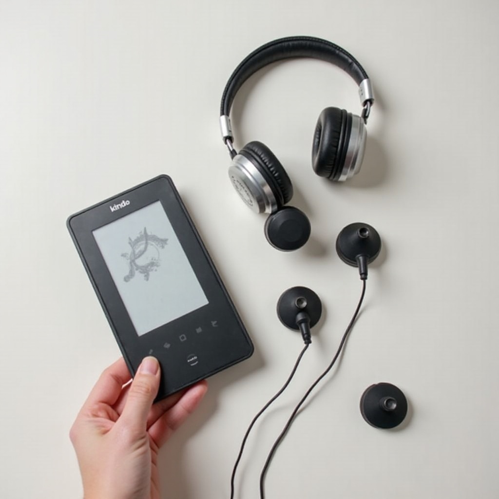 cómo hacer que los auriculares funcionen con Kindle Scribe