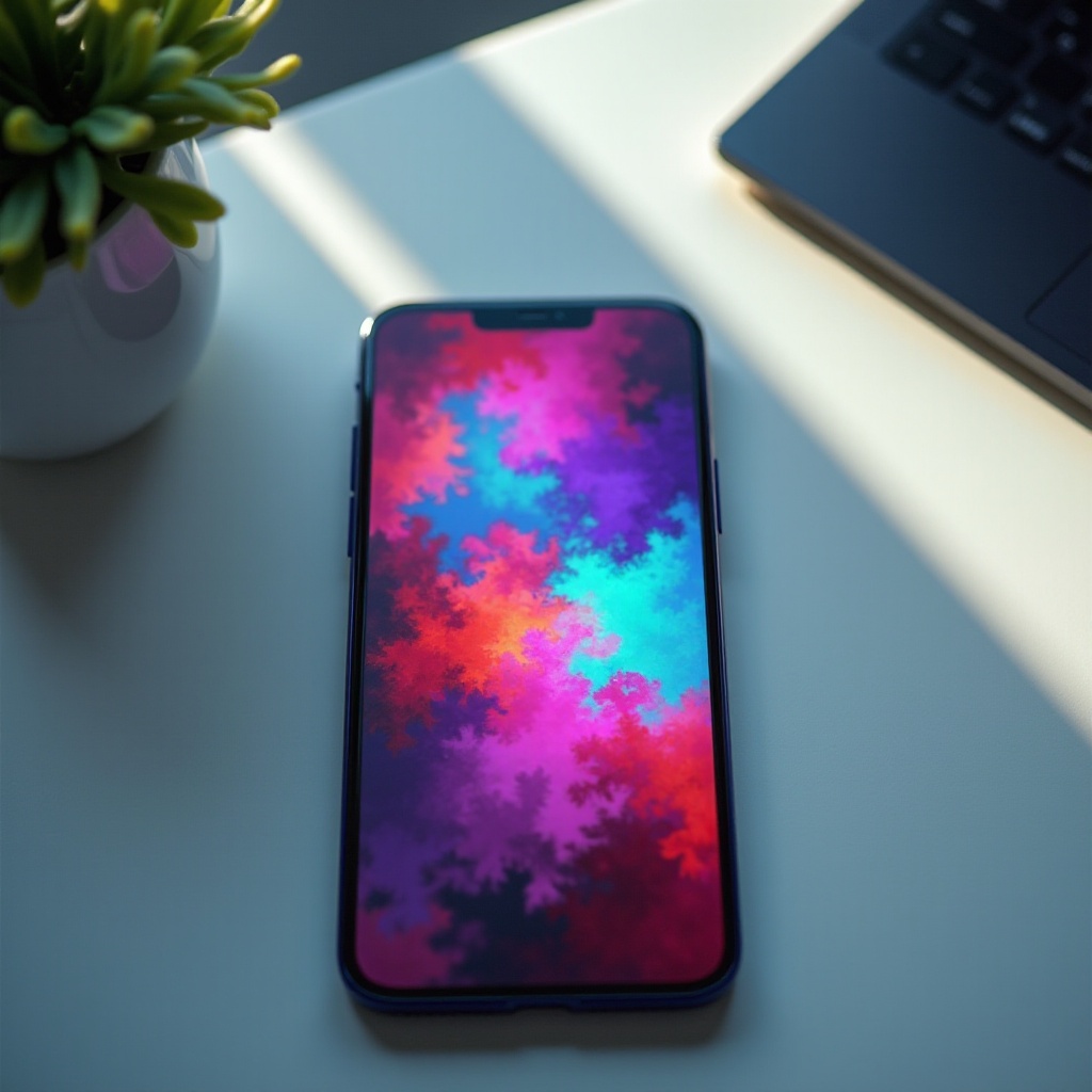 les couleurs de l'écran du téléphone sont déréglées