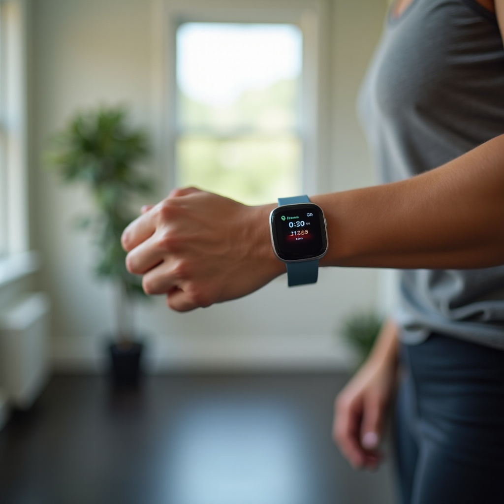fitbit monitoriza la frecuencia cardíaca