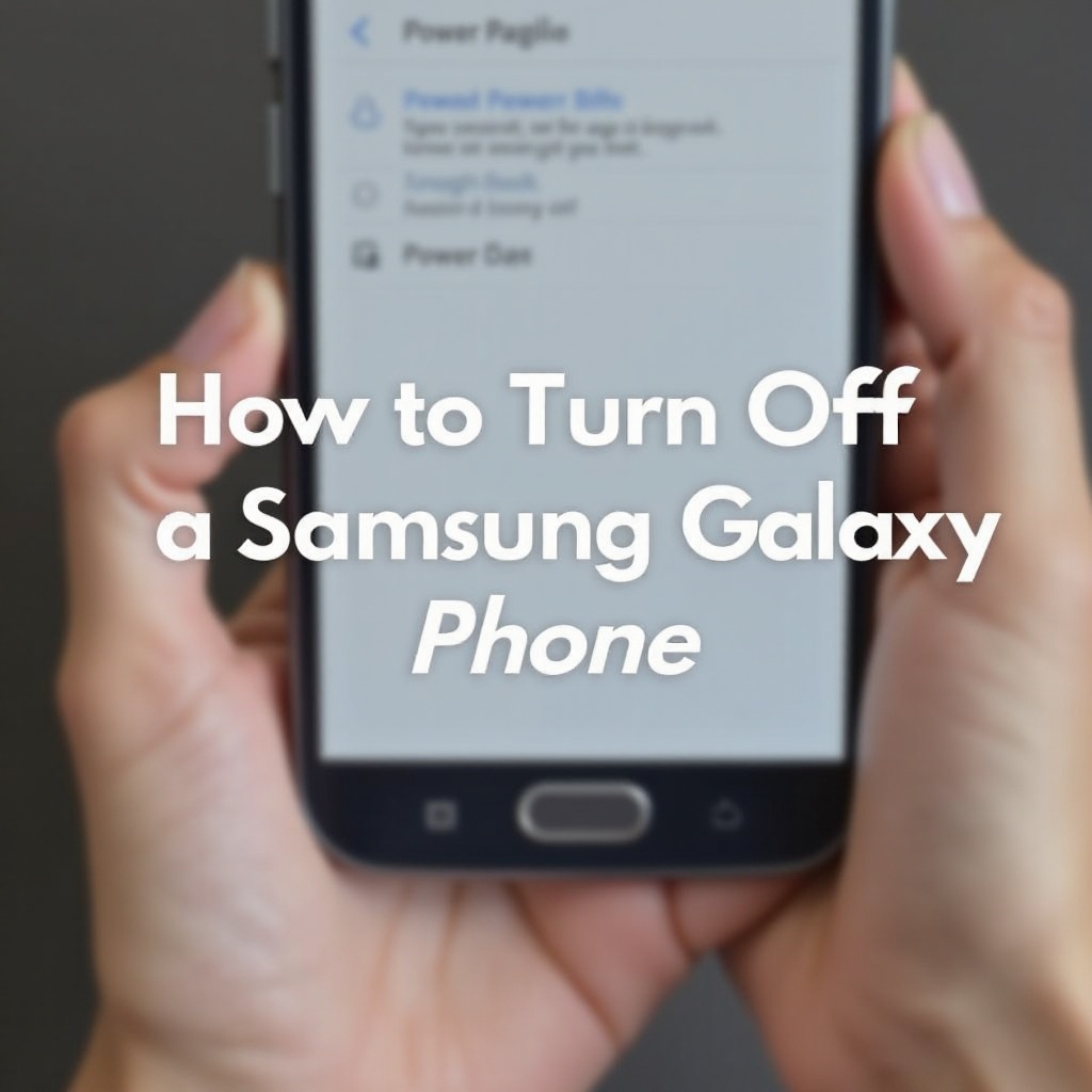 how to turn off a samsung galaxy phone