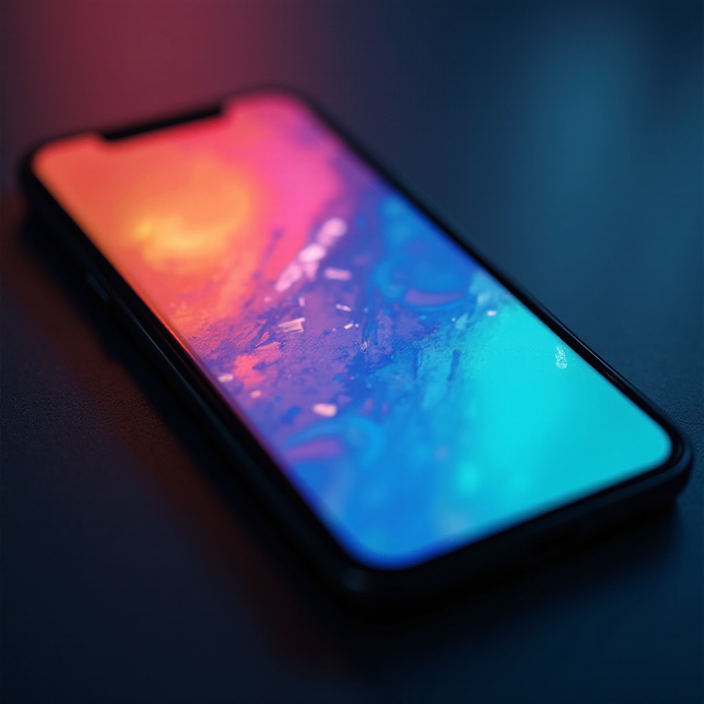 les couleurs de l'écran du téléphone sont déréglées