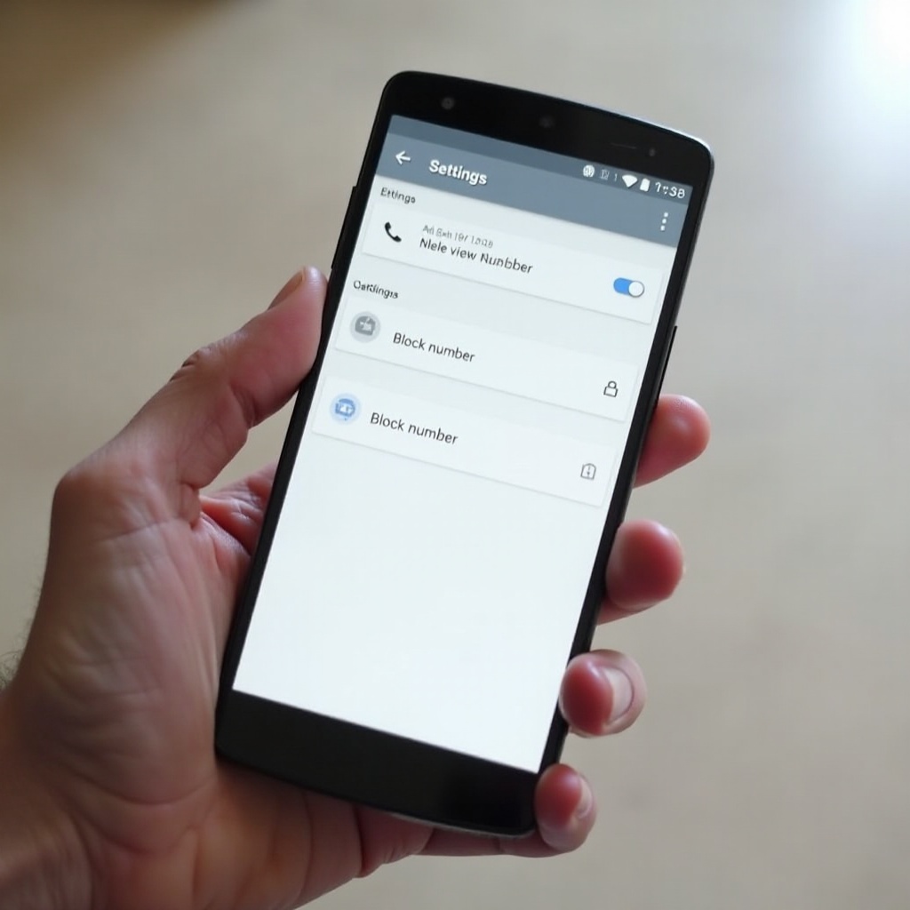 what happens when you block a number on android