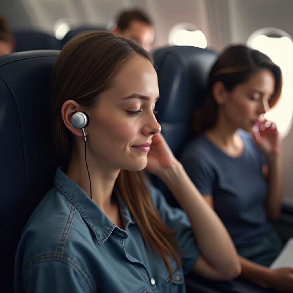 sind Geräuschunterdrückungs-Ohrhörer im Flugzeug ihr Geld wert