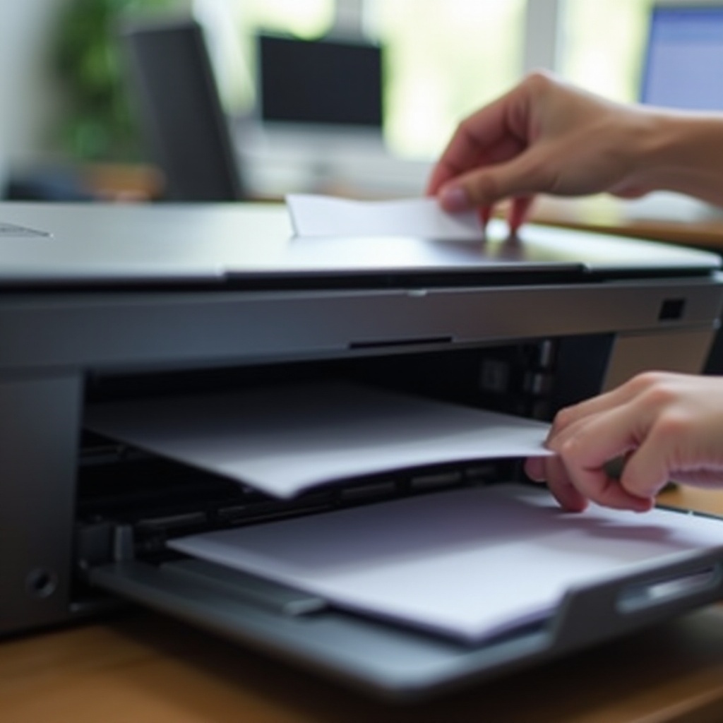 how to clear paper jam in hp envy printer