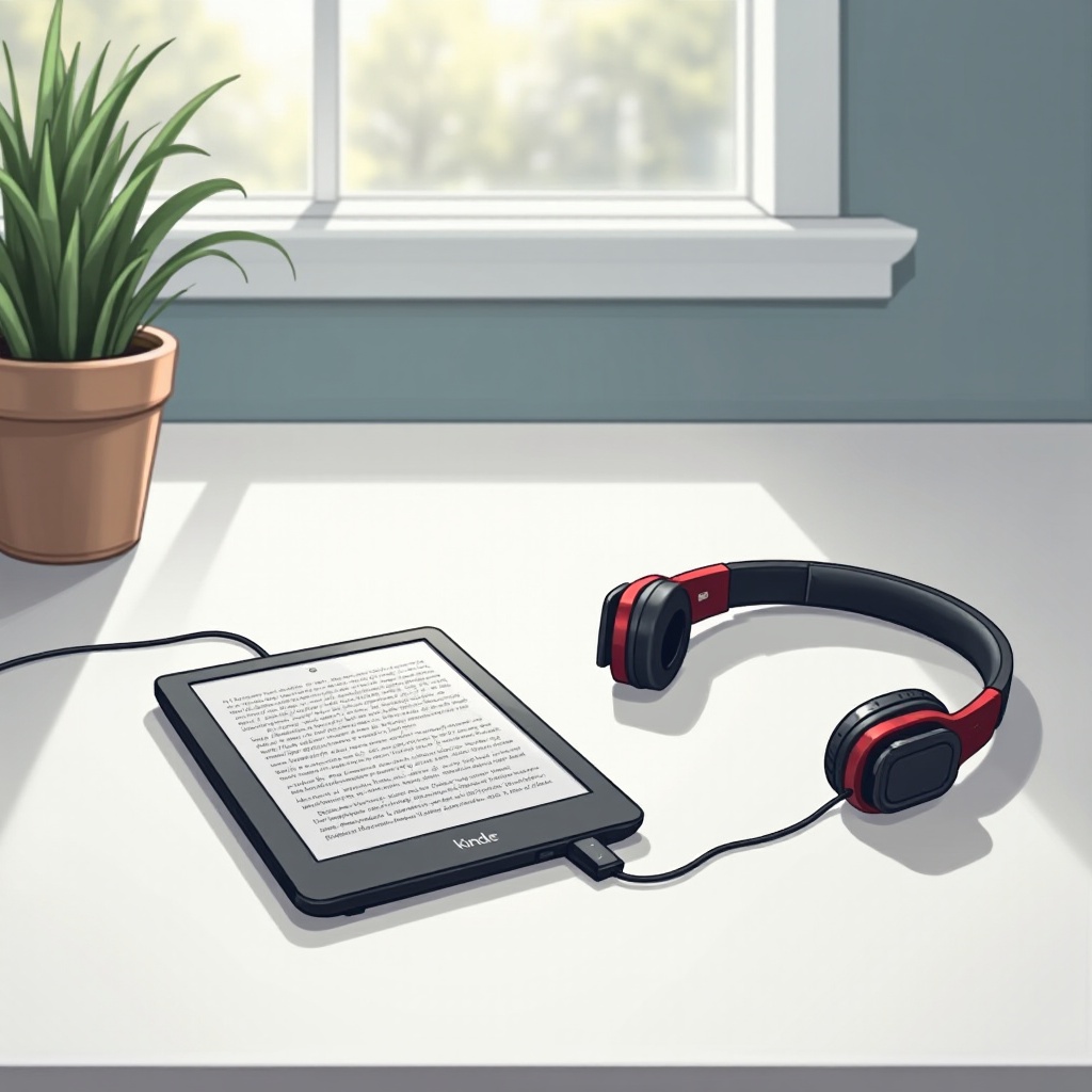 cómo hacer que los auriculares funcionen con Kindle Scribe