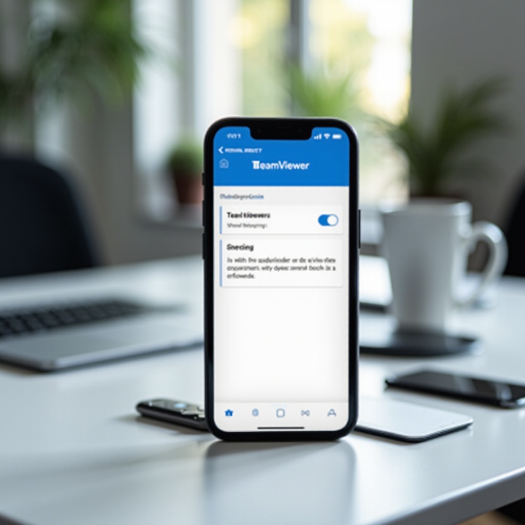 cómo usar la aplicación TeamViewer en tu teléfono