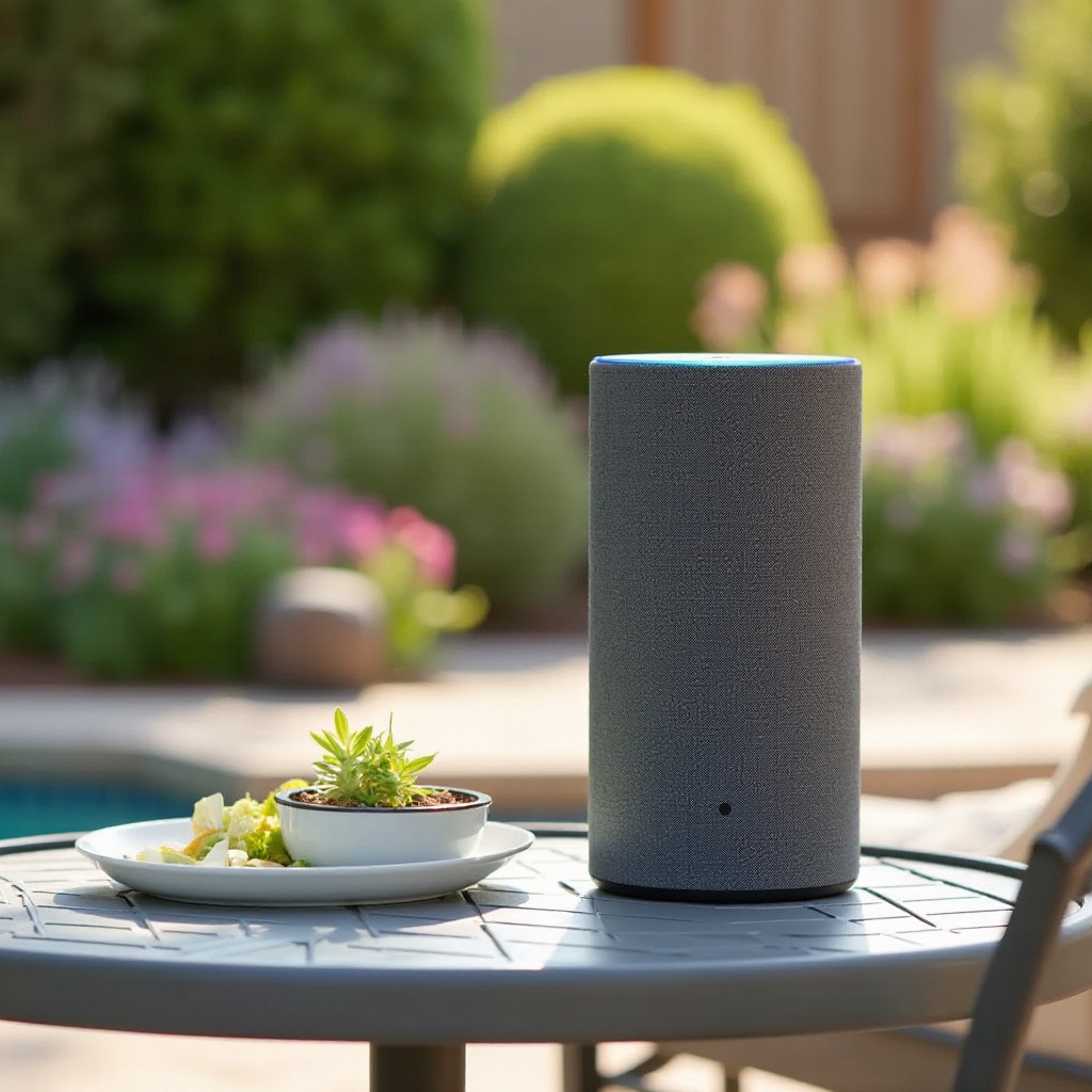 altavoces exteriores compatibles con Alexa