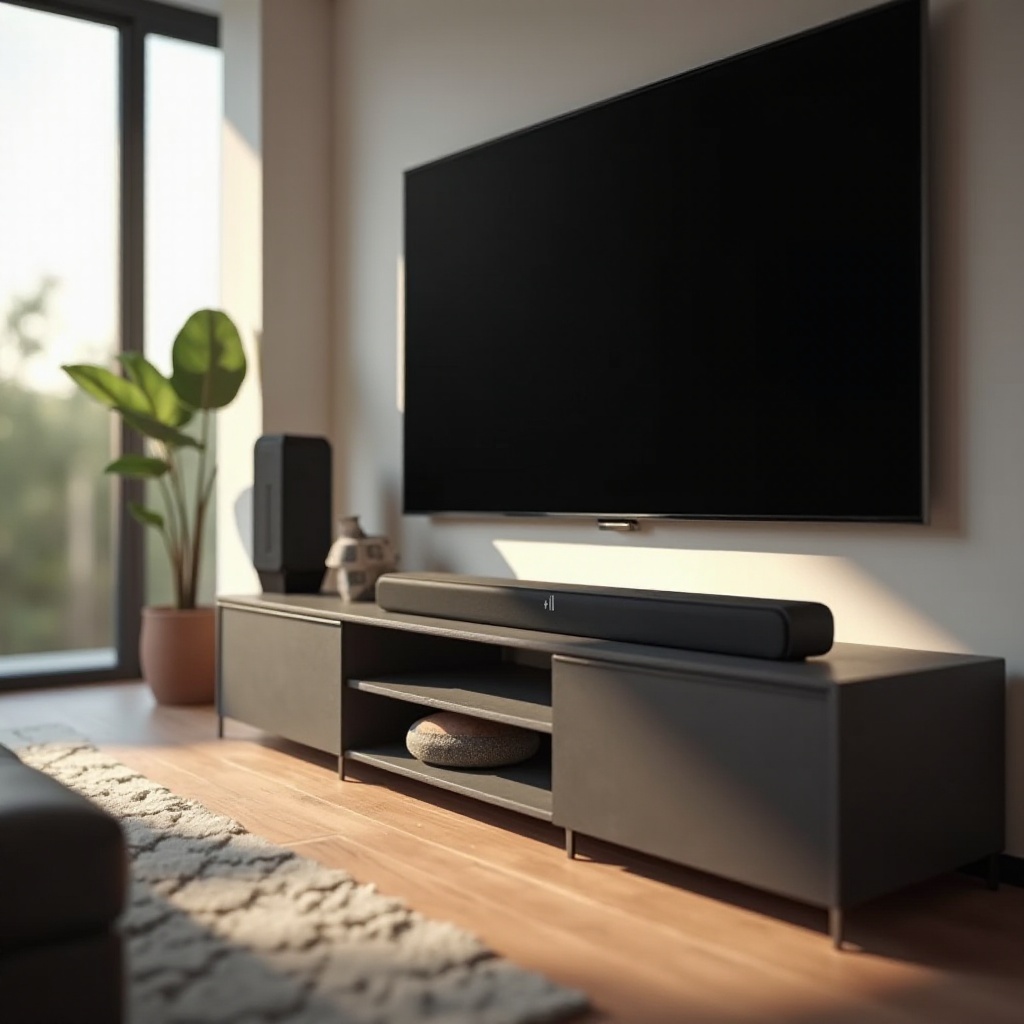 barre de son sans fil avec caisson de basses