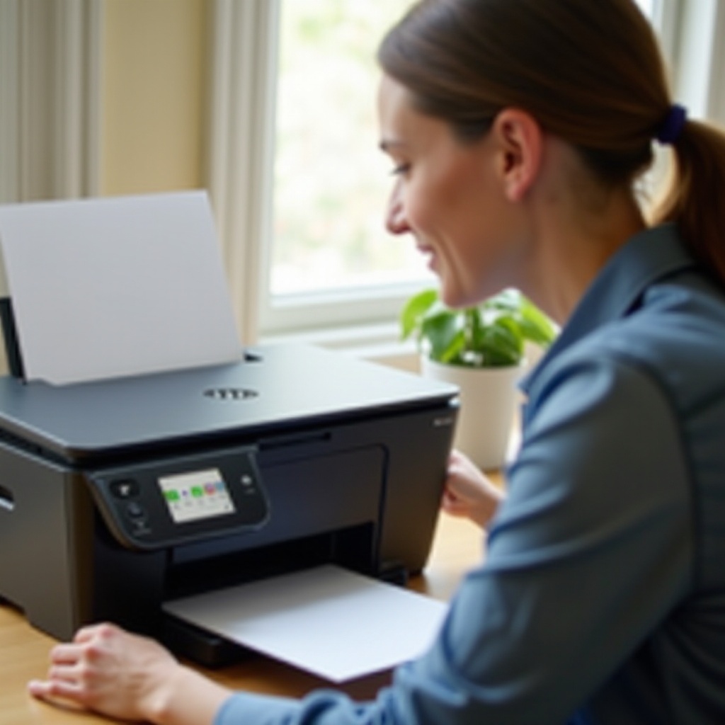 come eliminare un inceppamento della carta in una stampante HP Envy