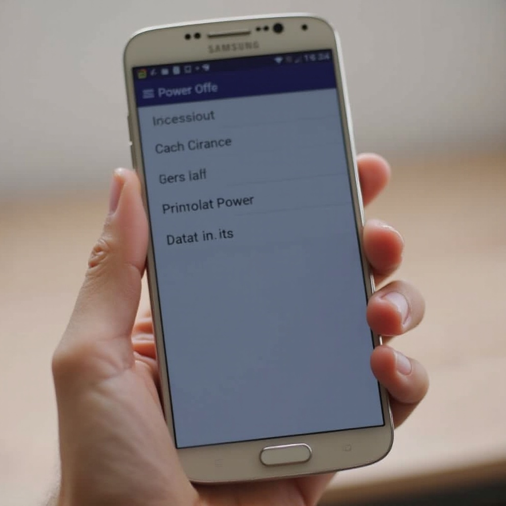 come spegnere un telefono Samsung Galaxy