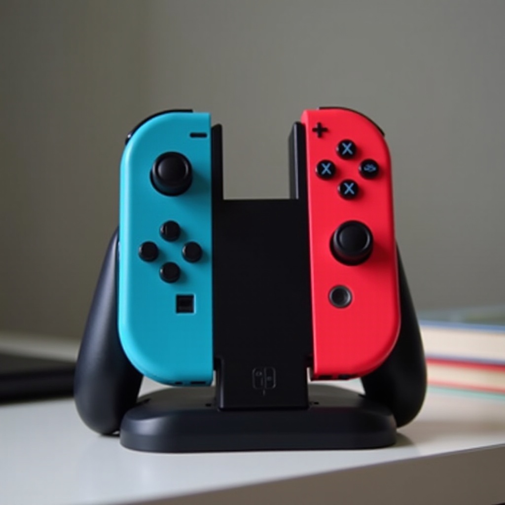 wie man Joycons ohne Switch auflädt