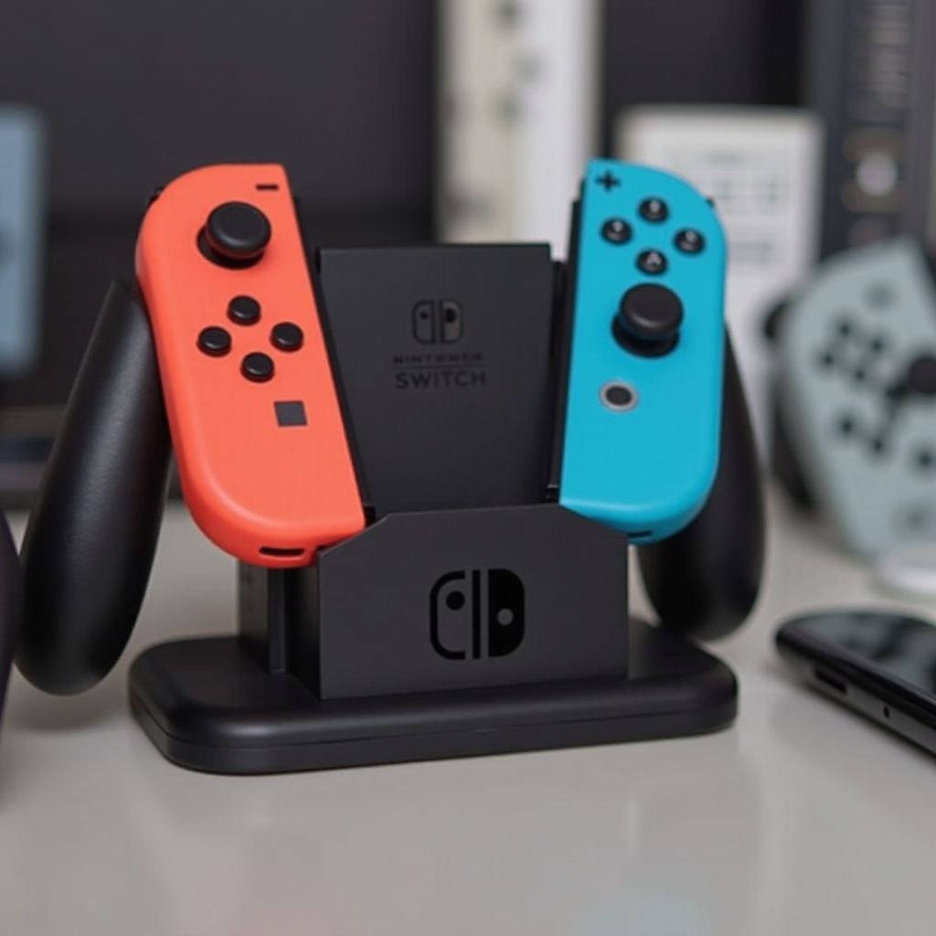 wie man Joycons ohne Switch auflädt