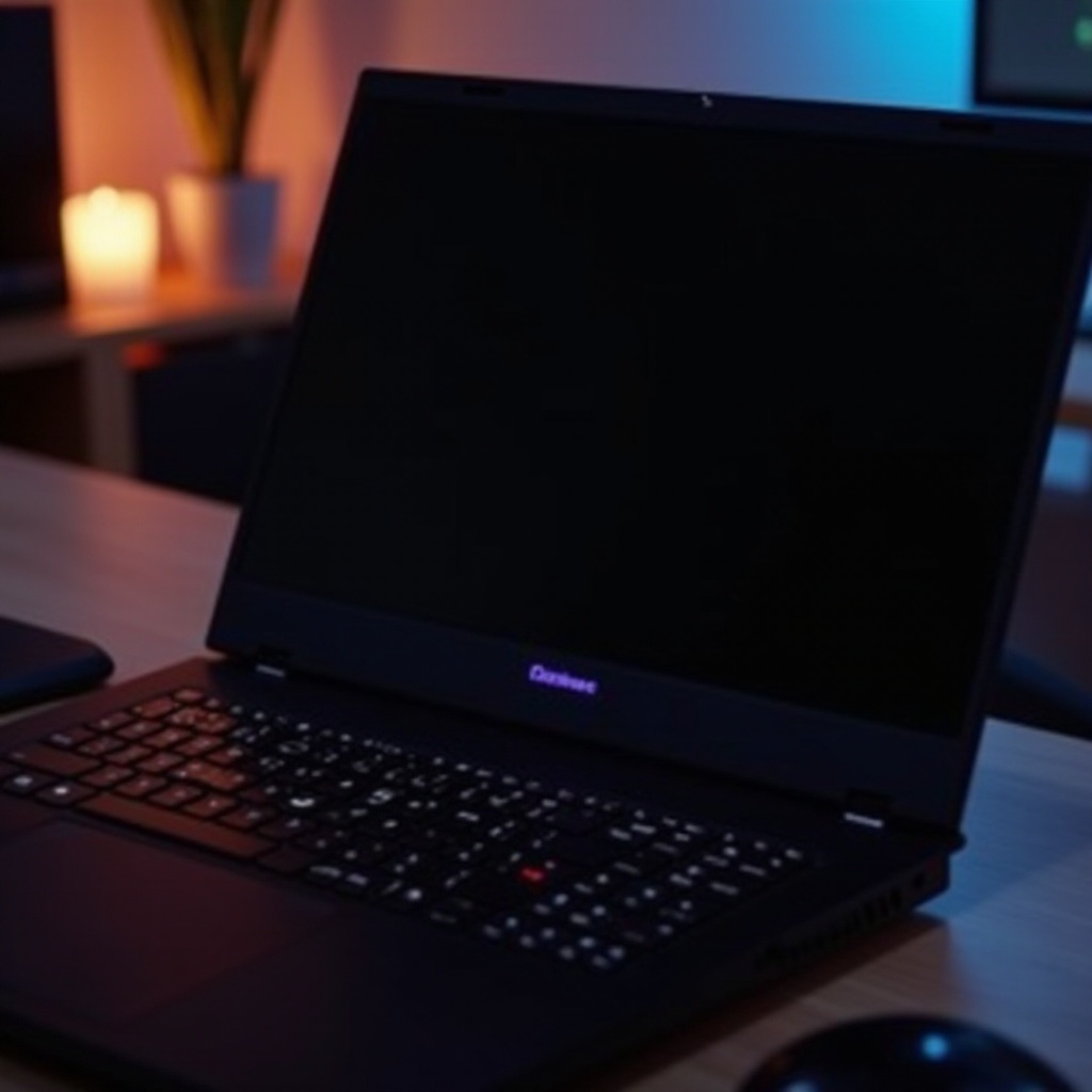 la pantalla del portátil Alienware se pone negra pero sigue funcionando