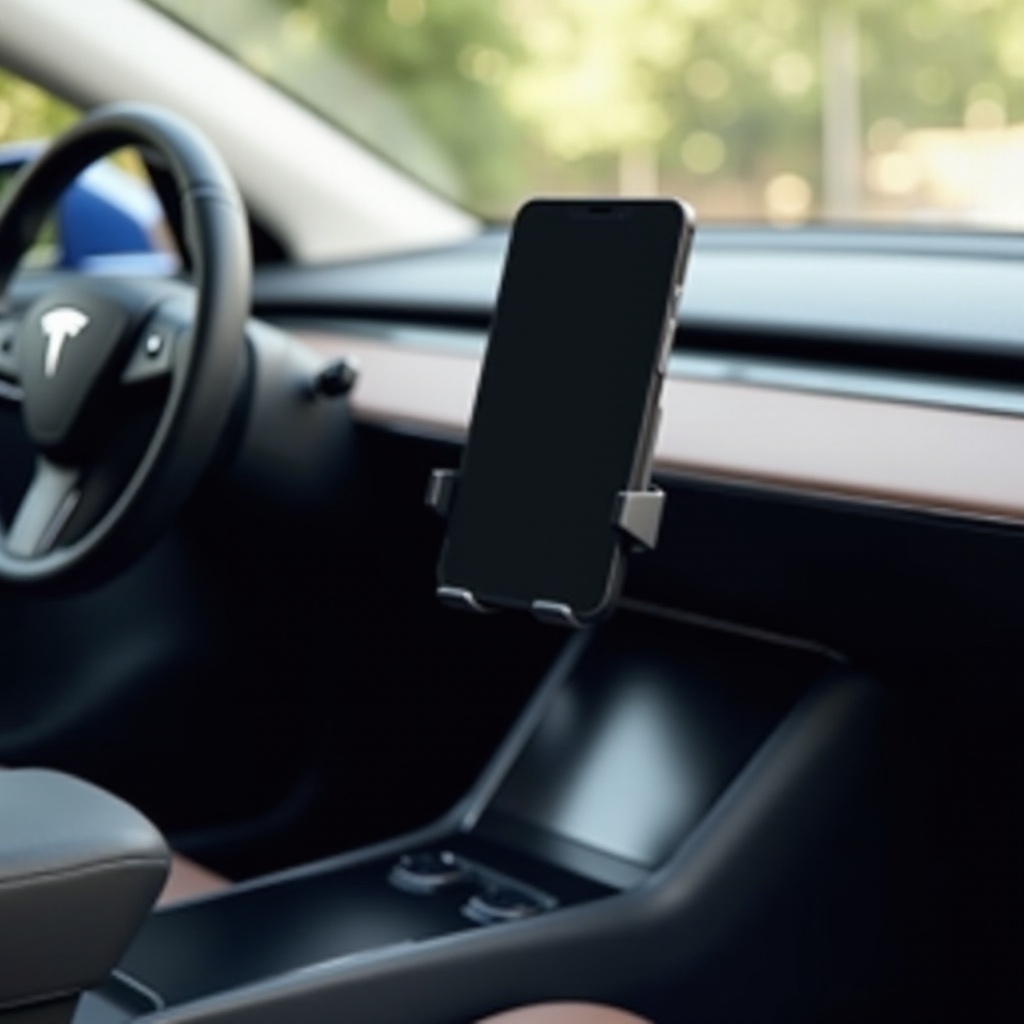 melhor suporte para telefone para Tesla Model 3 Highland