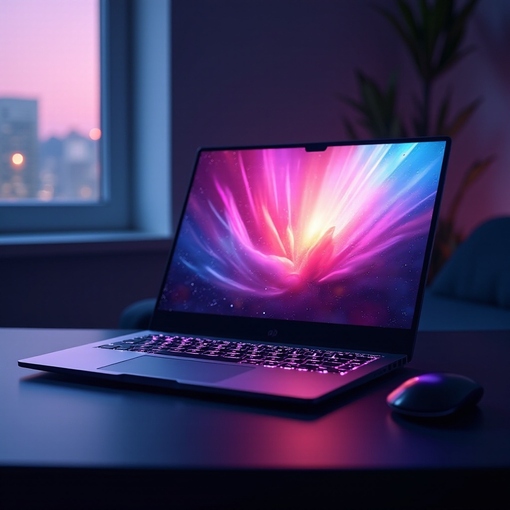 gaming laptop with oled screen