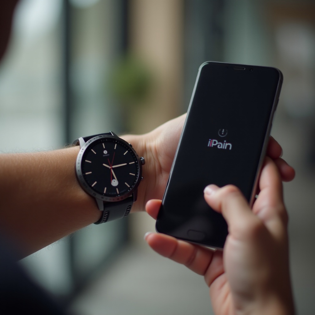 como conectar um smartwatch Samsung com um telefone