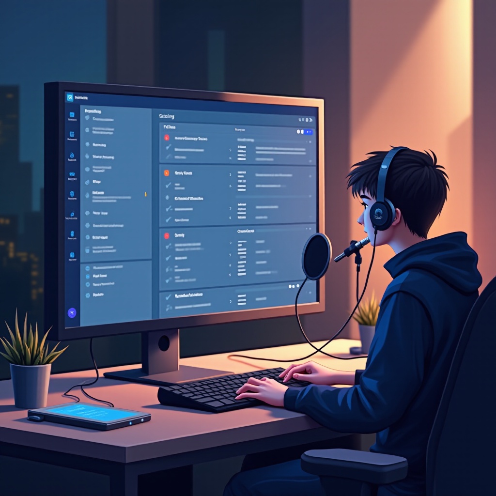 o microfone do Discord para de funcionar aleatoriamente
