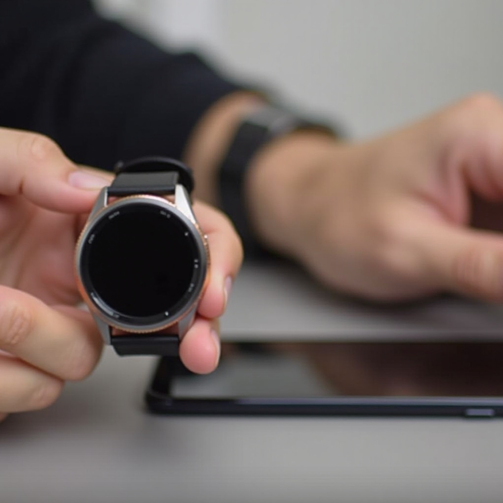 how to connect a samsung smart watch with phone