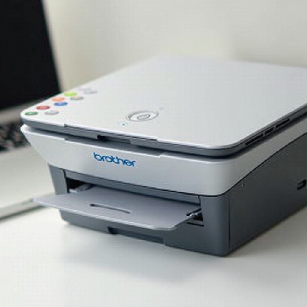 kuinka kytkeä Brother-tulostin päälle