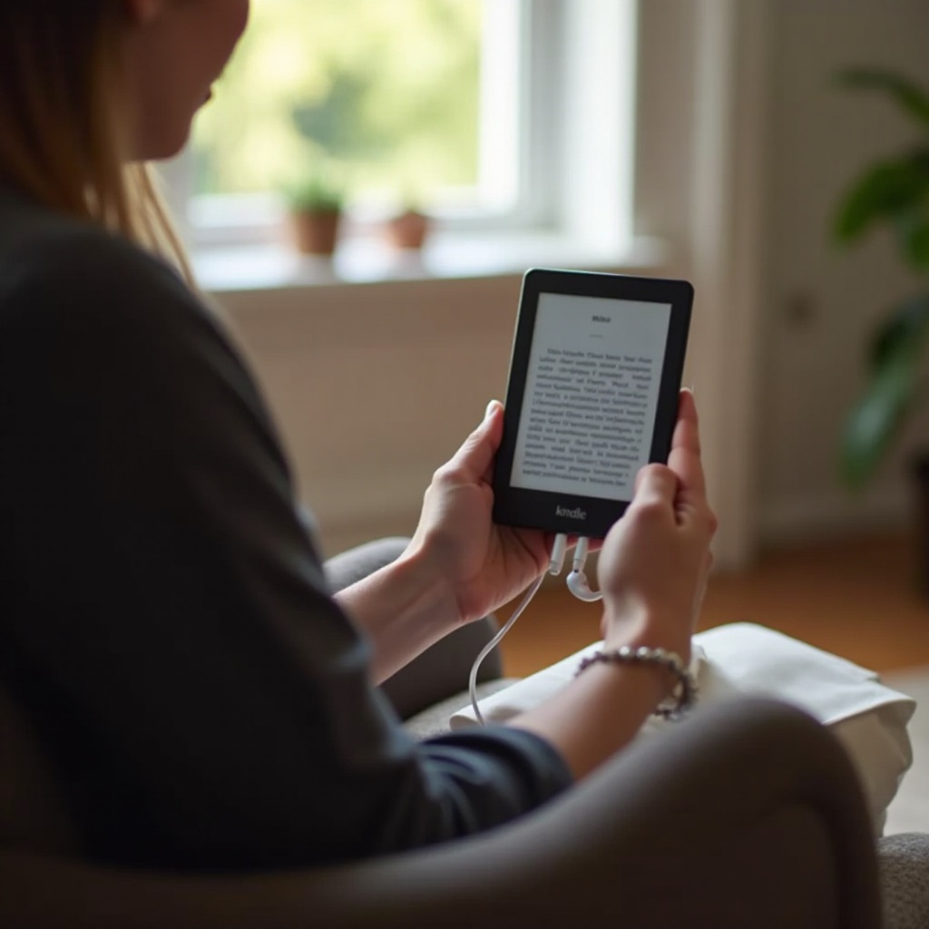 hoe je oordopjes laat werken met de Kindle Scribe