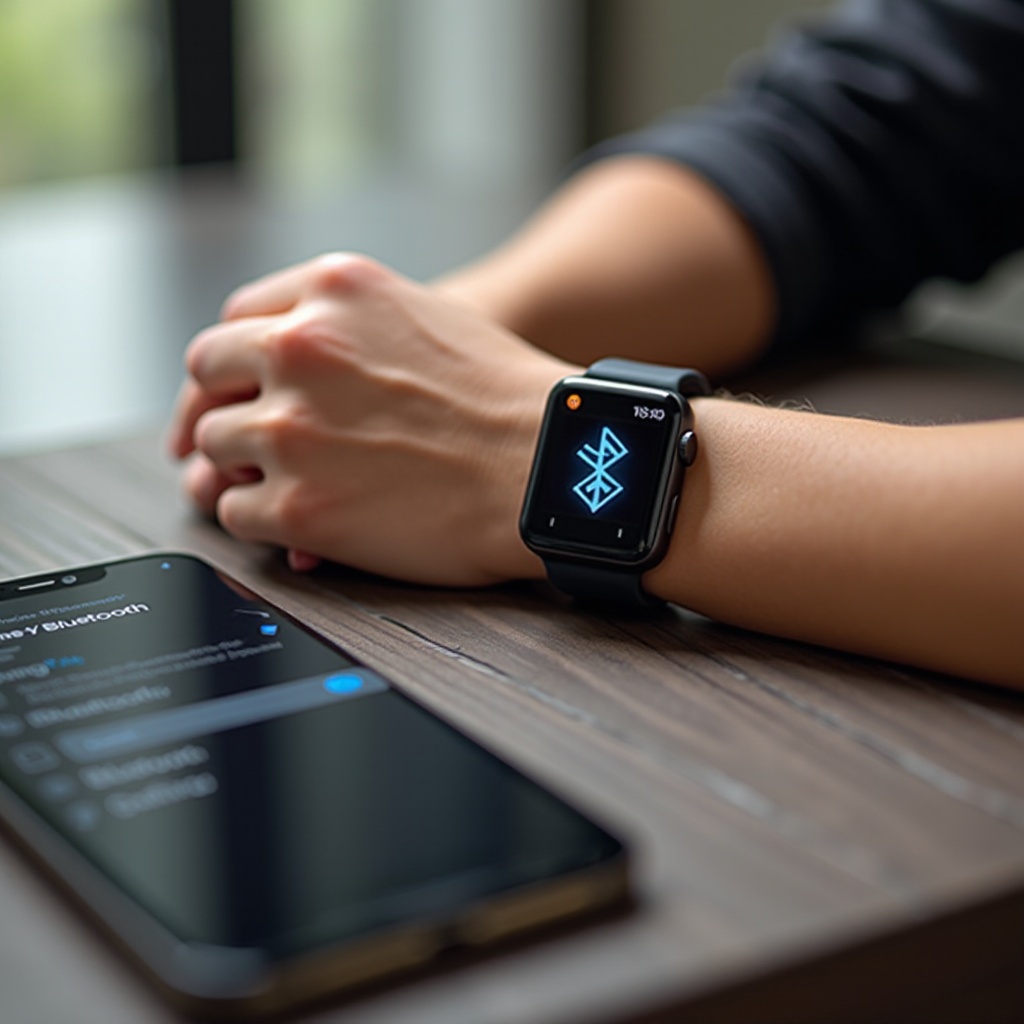how to connect smart watch to bluetooth
